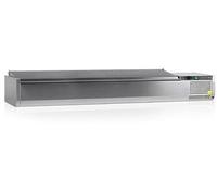 Vitrine Réfrigérée GN1/4 VK33 200 S/S LID TEFCOLD