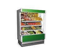 Vitrine Réfrigérée Murale 3 Etagères pour Fruits et Légumes +6/+8°C Virtus