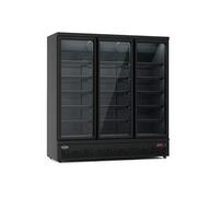 Vitrine Réfrigérée Murale Positive Noire De 2 à 4 Portes