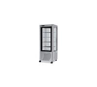 Vitrine réfrigérée négative 4 faces vitrées 400 litres