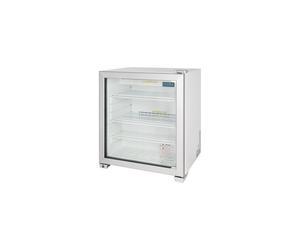 Vitrine réfrigérée négative 90 Litres, 1 porte vitrée triple vitrage, grise, 230 W, 220 V - MONO