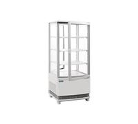Vitrine Réfrigérée Porte Incurvée Série C Blanche Polar G