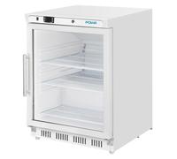 Vitrine Réfrigérée Positive Dessous de Comptoir Série C 150 Litres blanc