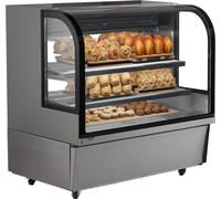 Vitrine réfrigérée pour boulangerie - 505L 2 étages - Vitrine réfrigérée avec éclairage LED - Meubles réfrigérés pour la restauration