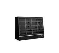 Vitrine réfrigérée pour supermarché Galaxy+ GPL FGD Noir