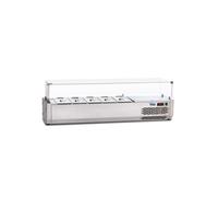 Vitrine Réfrigérée pour Table à Pizza GN 1/3 Largeur 1200 Sofraca