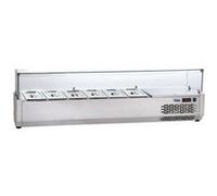 Vitrine Réfrigérée pour Table à Pizza GN 1/4 Largeur 2000 Sofraca https://www.fnac.com/mp48070248/Vitrine-Refrigeree-pour-Table-a-Pizza-GN-1-4-Largeur-2000-Sofraca-R455A-2000x329x457mm/w-4?oref=6edf59cf-1bdb-d41f-fab2-73e4e1ade78f