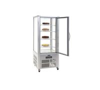 Vitrine Réfrigérée Professionnelle 400 L 4 Faces Vitrées
