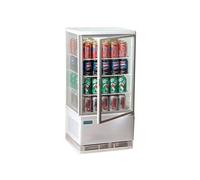 Vitrine Réfrigérée Professionnelle Série C 68 Litres Blanche