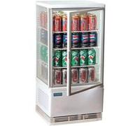 Vitrine Réfrigérée Professionnelle Série C 68 Litres Blanche
