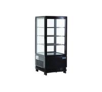 Vitrine Réfrigérée Professionnelle Série C 68 Litres Noire