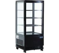 Vitrine Réfrigérée Professionnelle Série C 68 Litres Noire Polar G