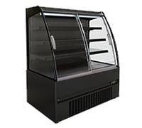 Vitrine Réfrigérée Semi Mural en libre service Portes Coulissantes avec Groupe Logé