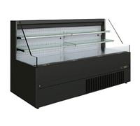 Vitrine Réfrigérée Semi Mural Libre Service avec Groupe logé