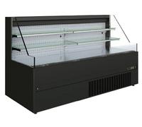 Vitrine Réfrigérée Semi Mural Libre Service avec Groupe logé Matériel CHR Pro