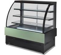 VITRINE RÉFRIGÉRÉE SÉRIE LUXE VITRAGE BOMBÉ POSITIVE +2° / +8°C LARG. 946 MM Isotech