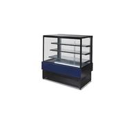 VITRINE RÉFRIGÉRÉE SÉRIE LUXE VITRAGE DROIT POSITIVE +2° / +4°C LARG. 646 MM Isotech