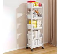 Vitrine rotative et bibliothèque avec rangement, design horizontal unique pour salon, chambre, bureau et décoration