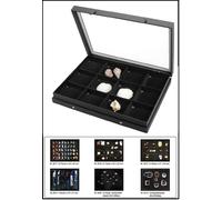 Vitrine Set De Coquillages BLACK 12X 87X90X43Mm Safe 5675 400X300X55 Mm