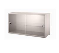 Vitrine String système WxHxD 78x42x30cm