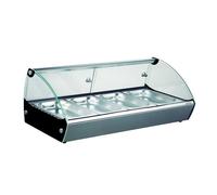 Vitrine thermique Lacor en acier inoxydable et verre