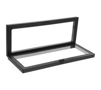 Vitrine transparente 3D flottante pour pièces de monnaie, bijoux, médailles et timbres.