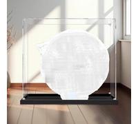 Vitrine transparente en acrylique compatible avec Le-go 75419 Motif étoile de la mort 2 mm