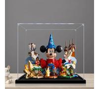 Vitrine transparente en acrylique FEIFANBOYANG pour Lego 21352 Wizarding World - Boîte de rangement - Compatible avec le modèle 21352 (boîte d'affichage uniquement) (2 mm)
