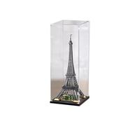 Vitrine transparente en acrylique pour Lego 10307 modèle Tour Eiffel - Étanche à la poussière - 2 mm