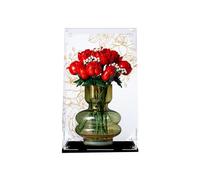 Vitrine transparente en acrylique pour Lego 10328 Bouquet de roses Compatible avec Lego 10328