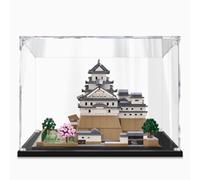 Vitrine transparente en acrylique pour Lego 21060 Himeji Castle, étanche à la poussière (modèle non inclus) (3 mm)