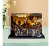 Vitrine transparente en acrylique pour Lego 21363 modèle de bateau pirate The Goonies Boîte transparente Boîte de rangement Boîte anti-poussière (modèle non inclus) (fond 3 mm)