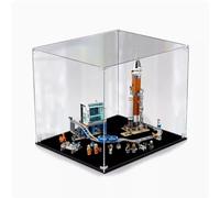 Vitrine transparente en acrylique pour Lego 60228 - Centre de contrôle - Étanche à la poussière - 23,6 x 19,6 x 49,8 cm (vitrine uniquement) (2 mm)