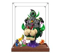 Vitrine transparente en acrylique pour Lego 72042 modèle Prince Florian et château, boîte transparente, boîte de rangement, boîte anti-poussière (modèle non inclus) (2 mm)