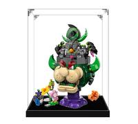 Vitrine transparente en acrylique pour Lego 72042 modèle Prince Florian et château, boîte transparente, boîte de rangement, boîte anti-poussière (modèle non inclus) (3 mm)