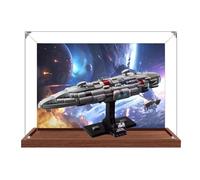 Vitrine transparente en acrylique pour Lego 75405 Star Cruiser Model, boîte transparente, boîte de rangement, boîte anti-poussière (modèle non inclus) (fond 2)