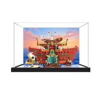 Vitrine transparente en acrylique pour Lego 75640 Sea Restaurant Model, boîte transparente, boîte de rangement, boîte anti-poussière (modèle non inclus)