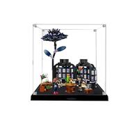 Vitrine transparente en acrylique pour Lego 76784 - Grande fleur noire - Boîte transparente - Boîte de rangement anti-poussière (modèle non inclus) (3 mm)