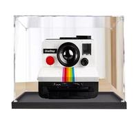 Vitrine transparente en acrylique pour Lego Polaroid 21345 - Vitrine anti-poussière compatible avec Lego 21345 - 19,8 x 15 x 15 cm