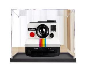 Vitrine transparente en acrylique pour Lego Polaroid 21345 - Vitrine anti-poussière compatible avec Lego 21345 - 19,8 x 15 x 15 cm