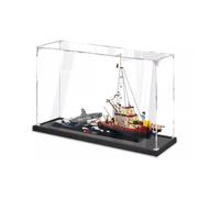 Vitrine transparente en acrylique pour modèles Lego 21350 Voiliers 21350 Collections Boîte de présentation uniquement 2 mm