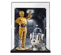 Vitrine transparente en acrylique pour robots Lego 75398 + 75379 - Boîte de rangement anti-poussière (étui uniquement)