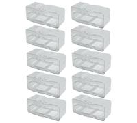 Vitrine Transparente pour Modèle De Voiture, 10 Pièces, Boîtes De Rangement Empilables Anti-poussière | Caisse Durable De Protection De Collection De PVC, pour Les Mini Voitures De Voitures D'échelle