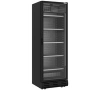 Vitrine ventilée positive 382 litres NOIRE