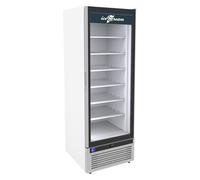 Vitrine Verticale Négative Présentation Glaces Blanche GLEE 43 Lite