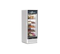 Vitrine Verticale Négative Présentation Glaces Blanche GLEE 55 LITE