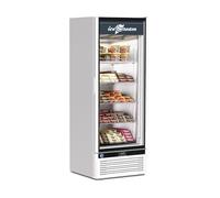 Vitrine Verticale Négative Présentation Glaces Blanche GLEE 55 LITE - IARP