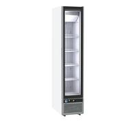 Vitrine Verticale Négative Présentation Glaces Blanche GLEE X SLIM NV - IARP