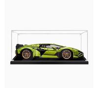 Vitrine vitrine acrylique bloc de construction, vitrine anti-poussière pour technologie Lego 42115 Lamborghini Sián FKP 37 (vitrine uniquement incluse, pas de kit Lego)(2mm)