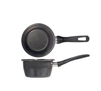 VITRINOR Maculato Casseruola in Ferro Smaltato K2, 14cm, Acciaio, Grigio, 14 cm
